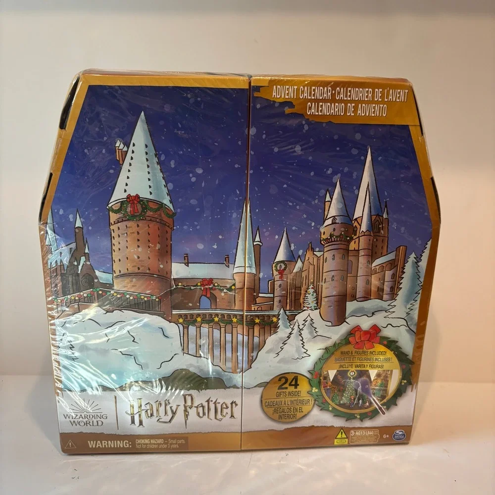 Harry Potter Wizarding World Advent Calendar 24 Gifts Wand Figures Spin Master